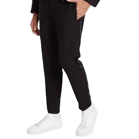 Stampd Los Angeles NWT Men's Arden Trousers Cropped Pants Size 36 Tapered Slim - Picture 1 of 11